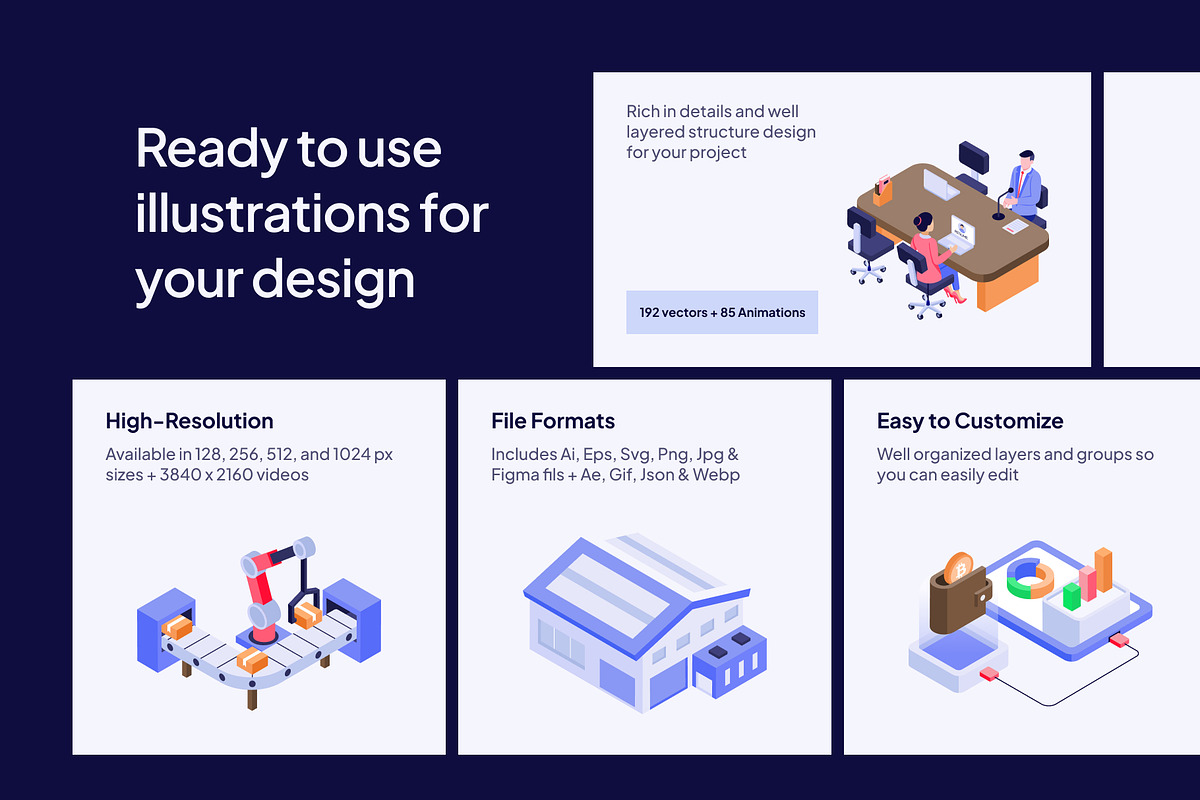Corporate and Enterprise Bundle, a Finance Illustration by Vectors Market (Photo 2 of 12)
