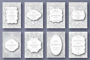 Wedding cards set - vector, an Invitation Template by LineTale (Thumbnail 2 of 2)