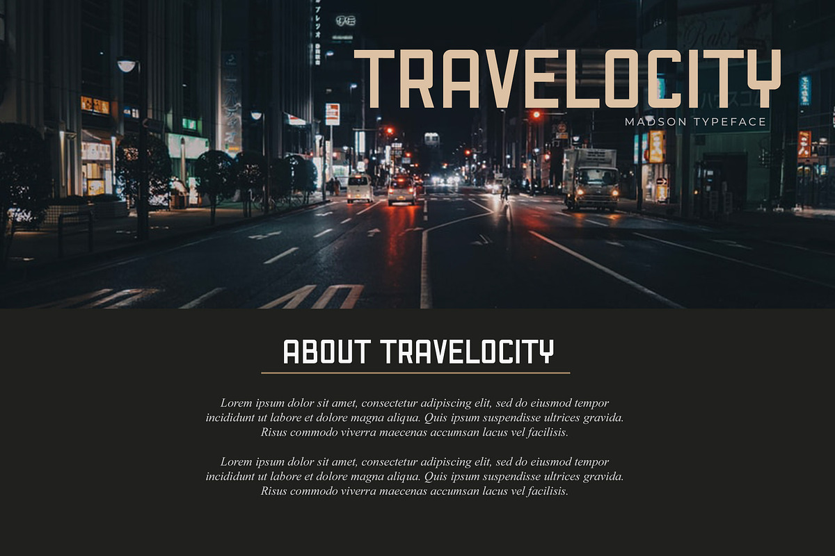Madson - Masculine modern typeface, a Sans Serif Font by CCS Type (Photo 9 of 16)