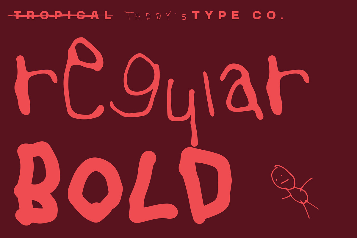 Sick Day - Kids Font, a Handwritten Font by Tropical Type (Photo 9 of 10)