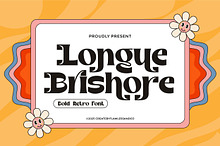 Longue Brishore - Retro Font