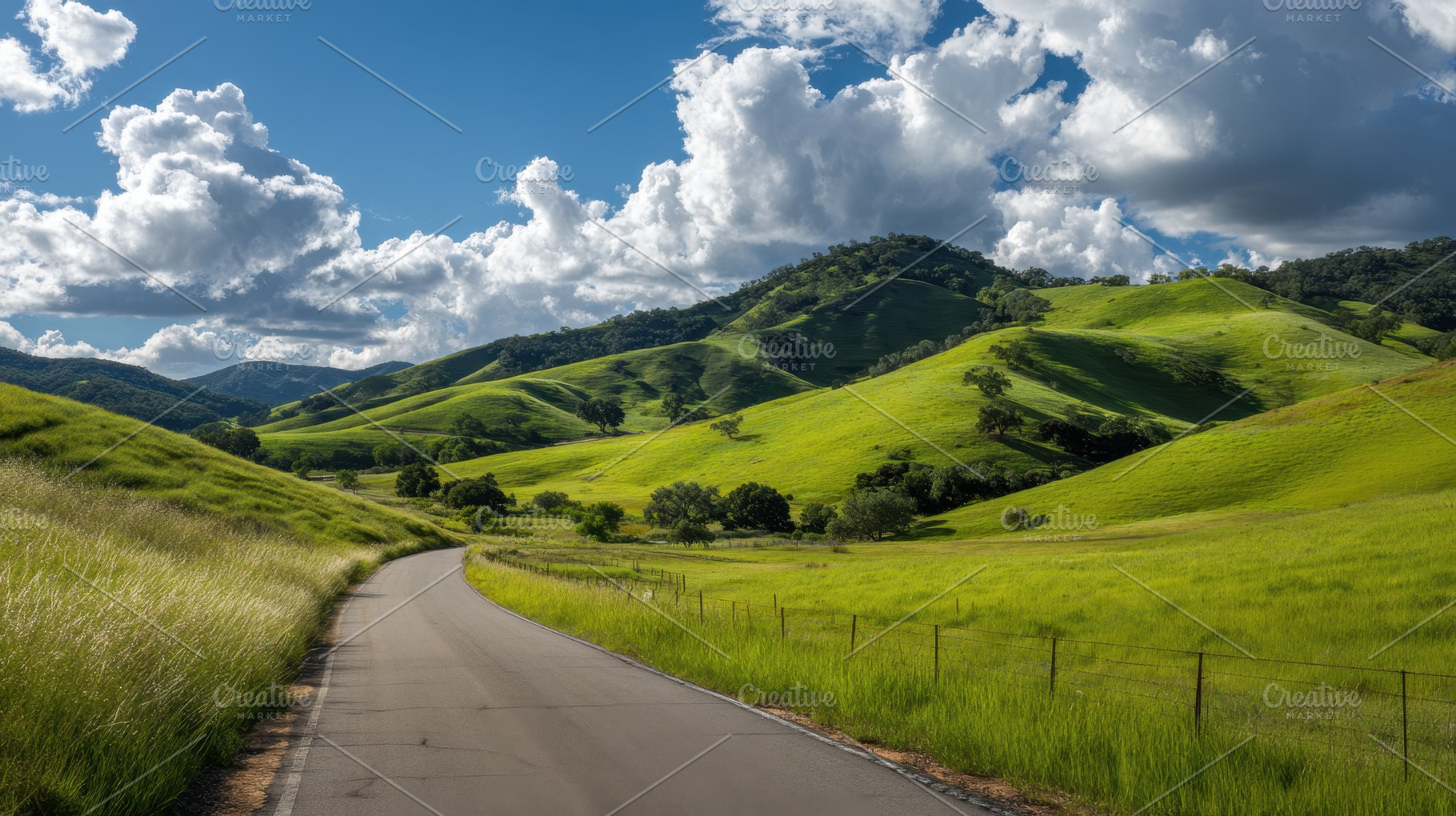 Scenic view of a winding road beside, a Photo by Pavel_design