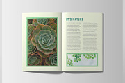 Botanical Lookbook Magazine, a Magazine Template by Layout Design (Thumbnail 4 of 11)