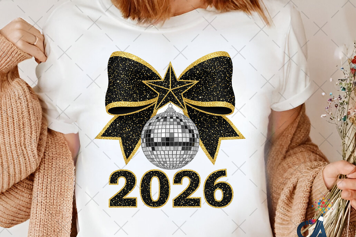New Year Coquette 2026 PNG, an Illustration by Creative Art (Photo 2 of 5)