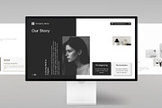 Minimal PowerPoint Template, a Presentation Template by evgenystudio (Thumbnail 2 of 6)