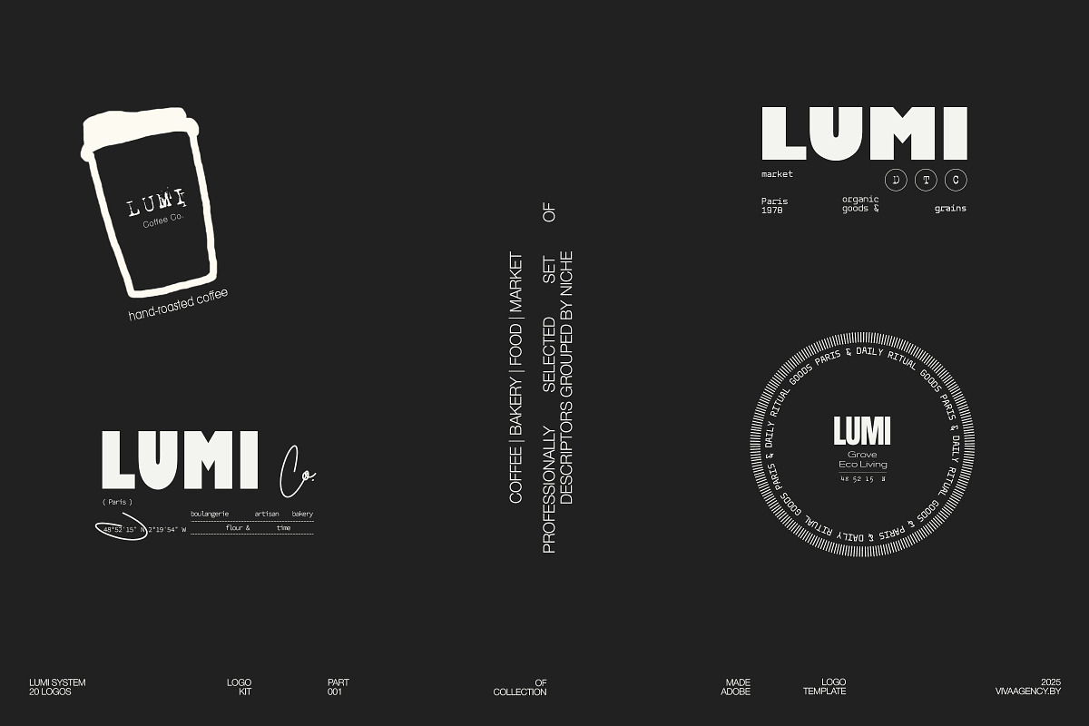 LUMI Collection Logo Kit + Descriptors preview 4