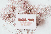 Wild Heart Font for Crafters, a Script Font by BarcelonaShop (Thumbnail 3 of 11)