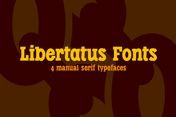 Libertatus fonts preview 7