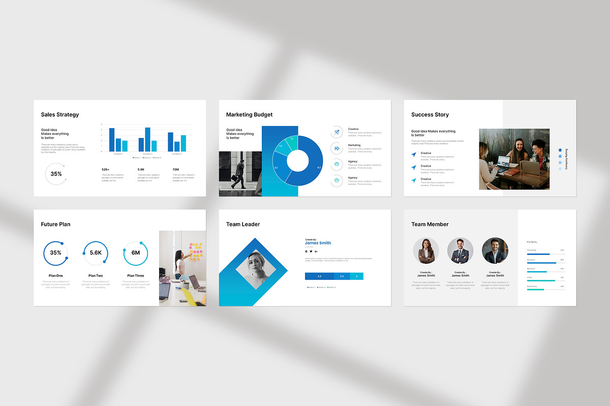 Marketing Plan Presentation, a Presentation Template by slidestock55 (Photo 5 of 6)