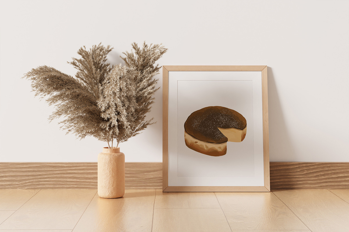 Cute cheesecakes illustration set, a Food Illustration by RizkaNurfazrina (Photo 3 of 7)