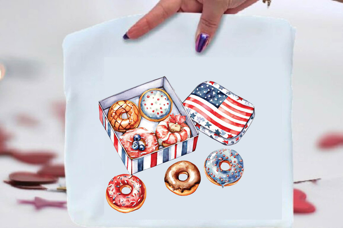 Fast Food for 4th of July Clipart, an Illustration by SVGArt (Photo 8 of 9)