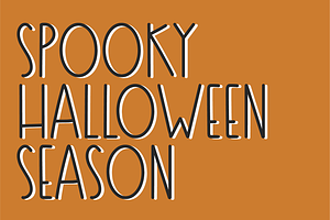 HORROR SHOW Halloween Farmhouse Font