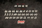 Booked - Rough Display Font, a Sans Serif Font by Gassstype (Thumbnail 7 of 9)