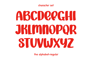 Santa Bear Font - Brush Font