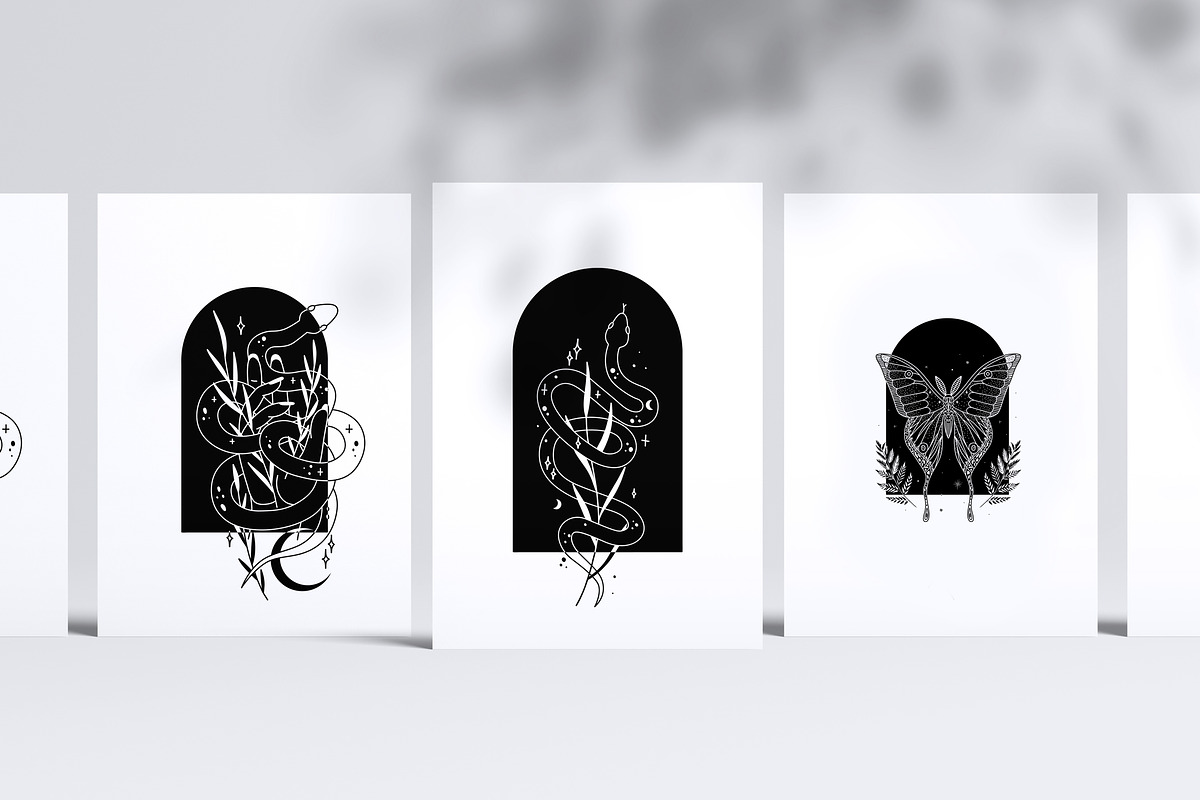120+ Mysterious night, an Animal Illustration by Chikovnaya (Photo 8 of 11)