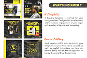 Barber Instagram Template - Canva, a Social Media Template by Null Stuido (Thumbnail 3 of 3)