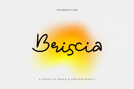Briscia – A Graceful Script Font