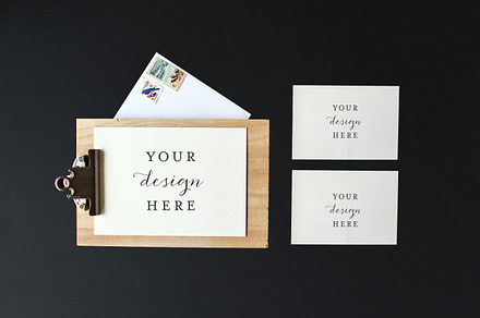 Stock Photo | Invitation set