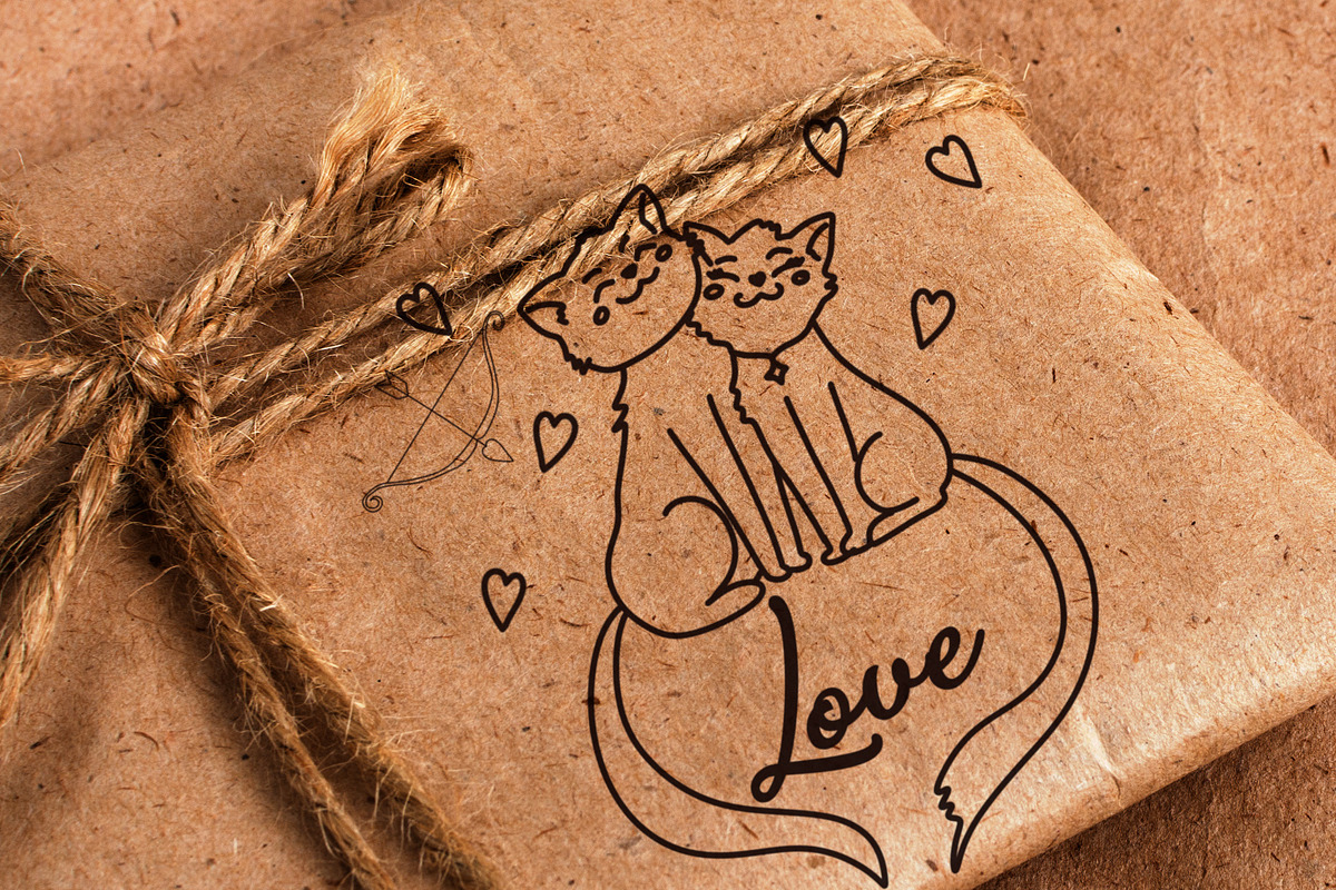 Valentine's Day Digital Stamp, a Graphic by Favorites_Art (Photo 7 of 11)