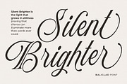 Baliglad – Stylish Calligraphy Font, a Script Font by Honestype (Thumbnail 2 of 12)