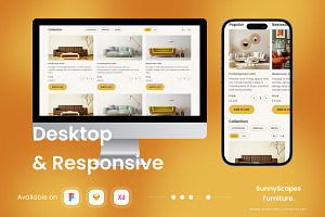 Sunny Scapes - Furniture Landing Pag