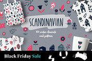 Scandinavian - Nursery pack, a Decorative Illustration by SketchCliparts (Thumbnail 1 of 10)