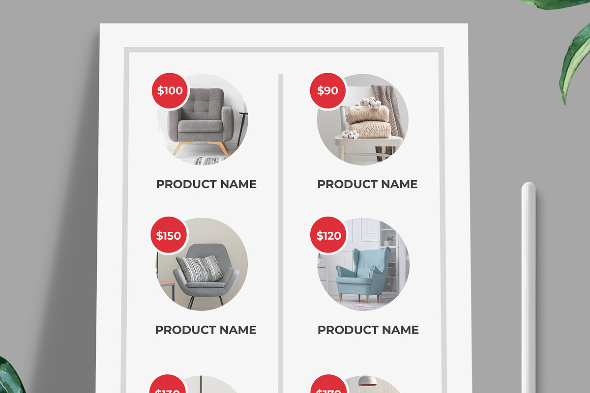 Product Sale Poster Template, a Poster Template by MightyDesign (Photo 2 of 6)