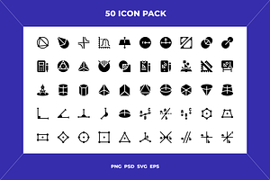 Geometry icons, an Outline Icon by Wencory