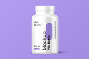 Vitamin & Supplement Bottle Mockup, a Cups & Container Mockup by Mockupdaddy (Thumbnail 10 of 28)
