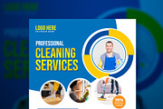 Cleaning Service Social Media Bundle, a Social Media Template by gstudiovect21 (Thumbnail 6 of 10)