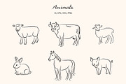 Farmers market illustration set, an Object Illustration by NatalieArtShop (Thumbnail 10 of 16)