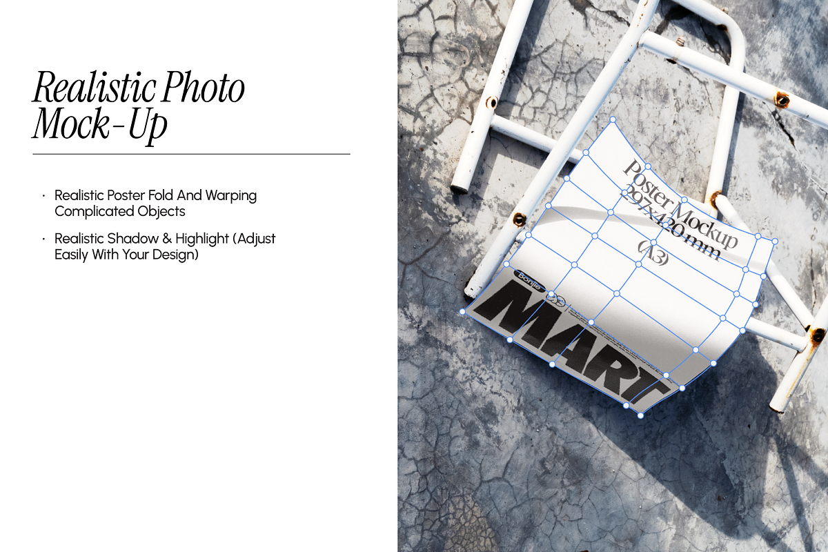 Street Poster Mock-Up 06, a Mockup by Pipello Grafik (Photo 2 of 4)