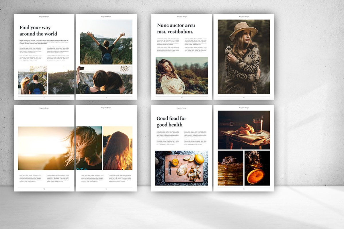 Magazine Bundle, a Magazine Template by design_pick (Photo 19 of 21)