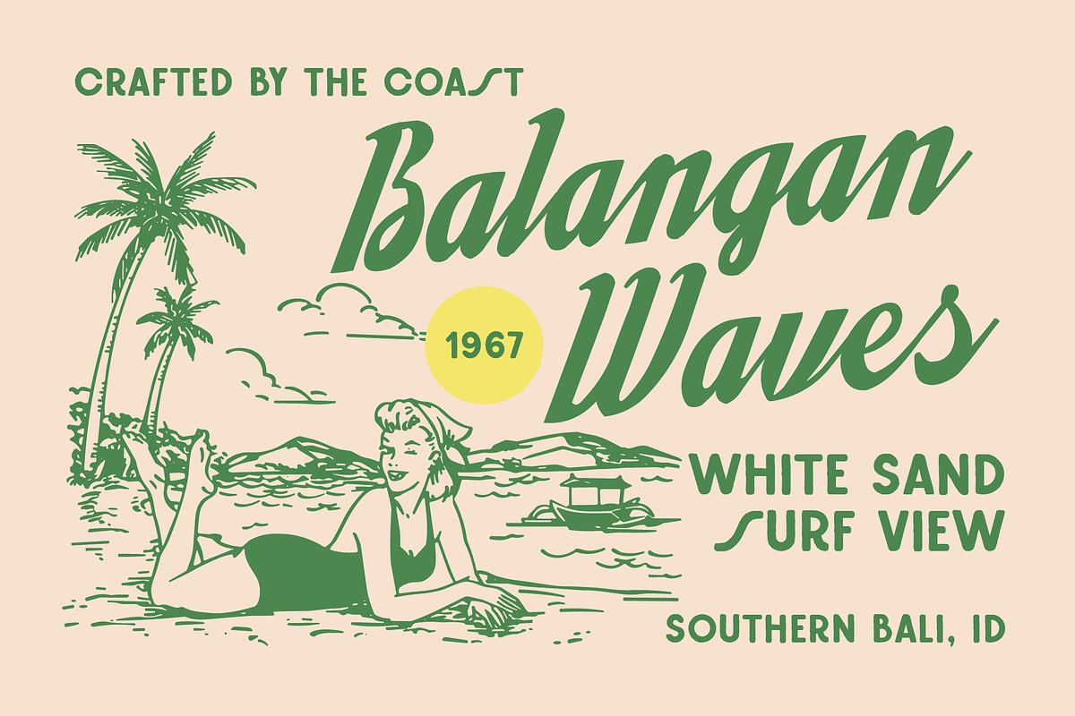 SFC West Paras - Script & Sans, a Script Font by Skilline Supply Co. (Photo 7 of 12)