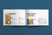 Art Exhibition Magazine Landscape, a Magazine Template by E-Type (Thumbnail 2 of 7)