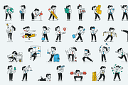 Business Pam - illustration pack, a Person Illustration by Ivan Mesaros (Thumbnail 5 of 5)