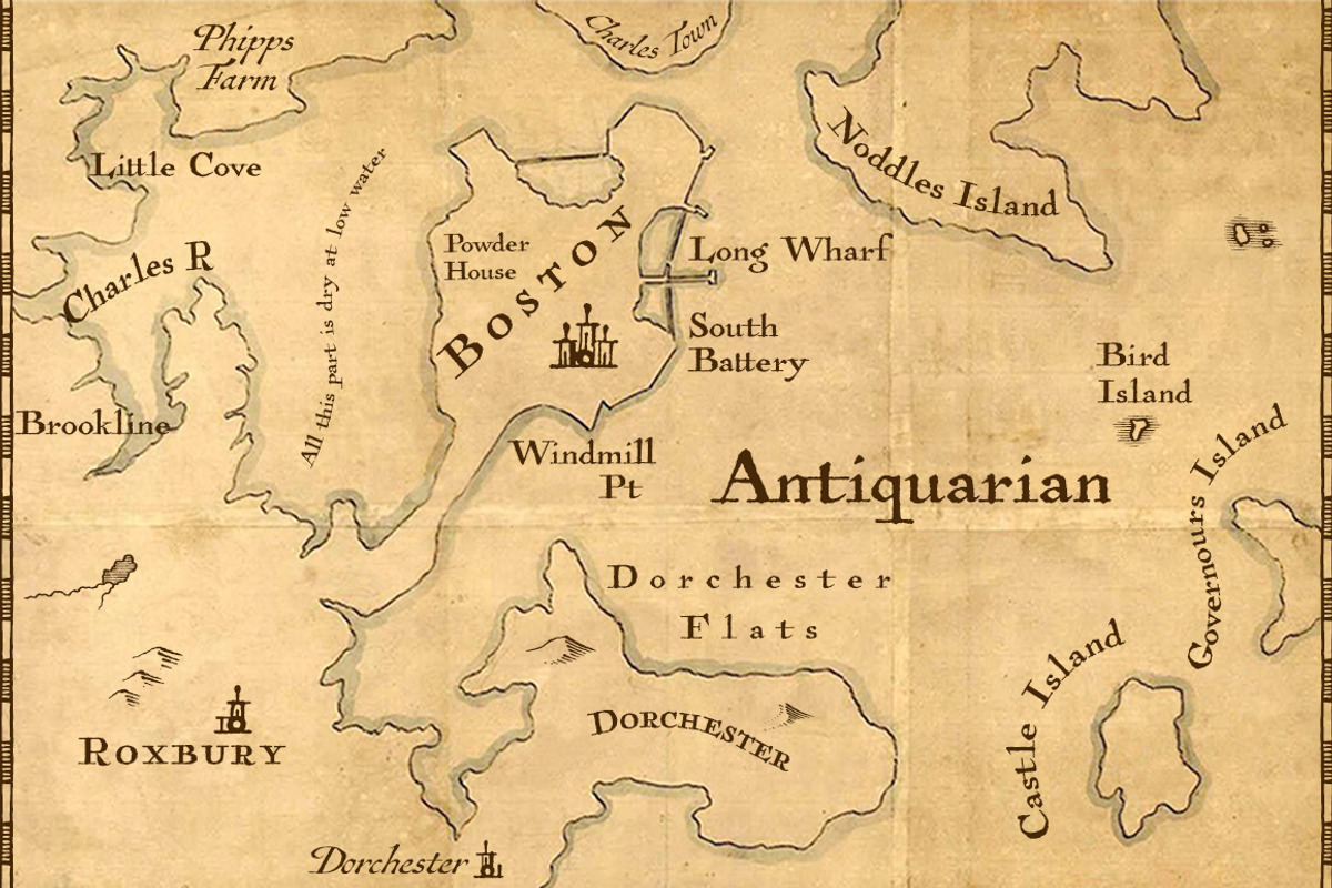 Antiquarian, an 18th-century map font preview 3