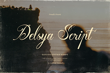Delsya Script | Elegant Vintage