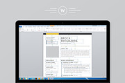 Resume/CV Template, a Resume Template by Proper_media (Thumbnail 6 of 6)