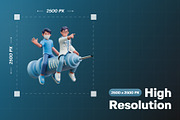 Doctor & Staff 3D Character Pack, a Characters & Person 3D Model by Haps Space (Thumbnail 2 of 4)