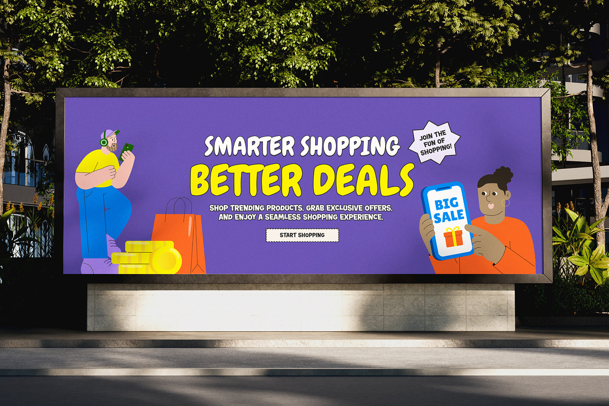 100 E-Commerce Flat Illustrations, a Person Illustration by Brickclay (Photo 6 of 13)