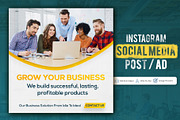 Marketing Agency Instagram Post PSD, a Social Media Template by zokamaric (Thumbnail 1 of 2)