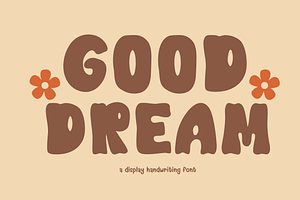 Good dream font