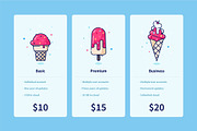 Ice cream illustrations, a Templates & Theme by Librebird (Thumbnail 2 of 2)