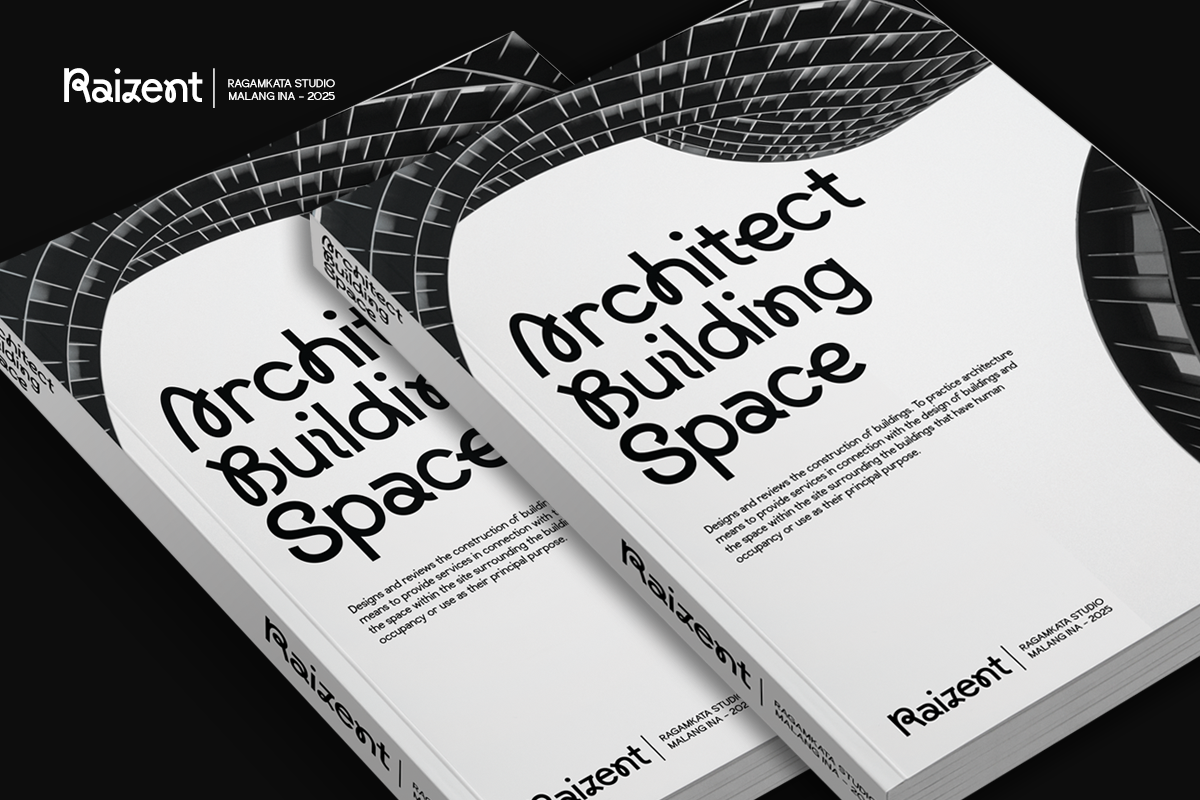 Raizent - Experimental Sans Font, a Sans Serif Font by RagamKata (Photo 11 of 13)