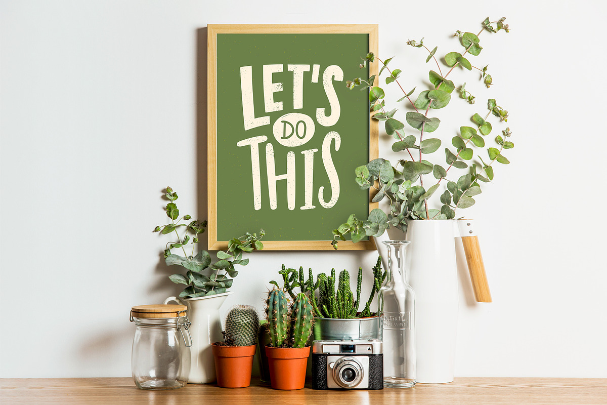 Let's do this lettering cards, a Decorative Illustration by Good Studio (Photo 4 of 6)