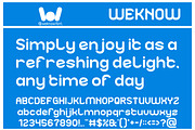 Bubbly Water font, a Font by weknow (Thumbnail 4 of 8)