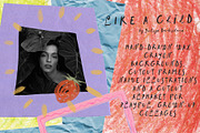 Like a Child Collage Cut Paper Frame, an Object Graphic by Yuliya Derbisheva (Thumbnail 3 of 11)