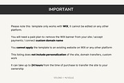 Wix Sales page Coaching, a Landing Page Template by Studio Suvelle (Thumbnail 8 of 11)