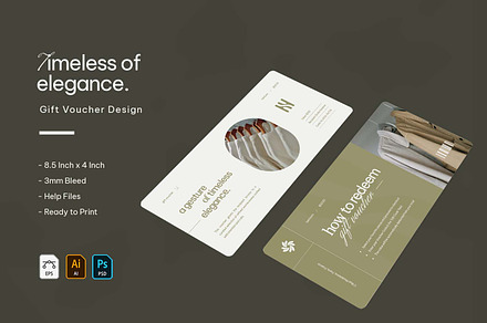 Timeless Of Elegance - Gift Voucher